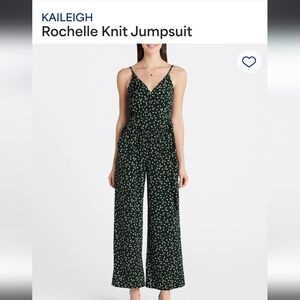 Kaileigh jumpsuit black and tan colored. Size small. By StitchFix